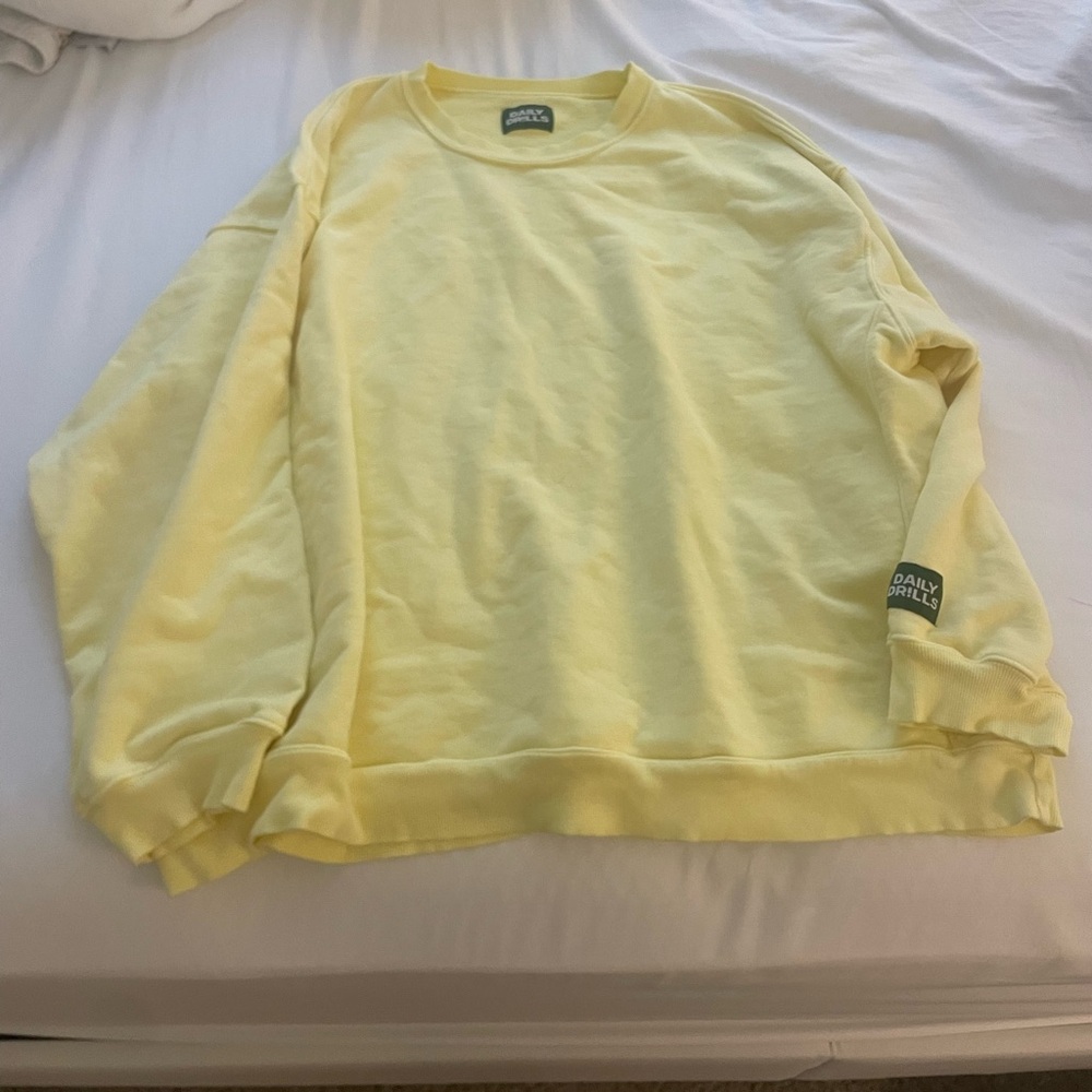 Daily drills oversized sweatshirt